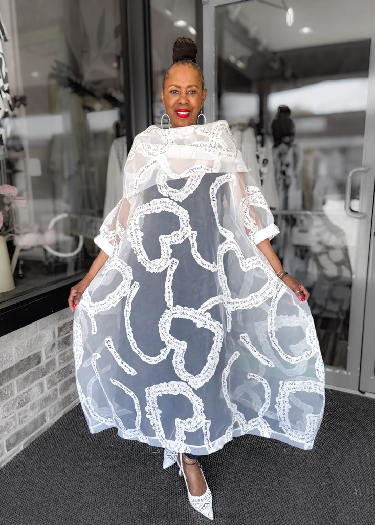 Heydari Mon Cheri Sheer Dress