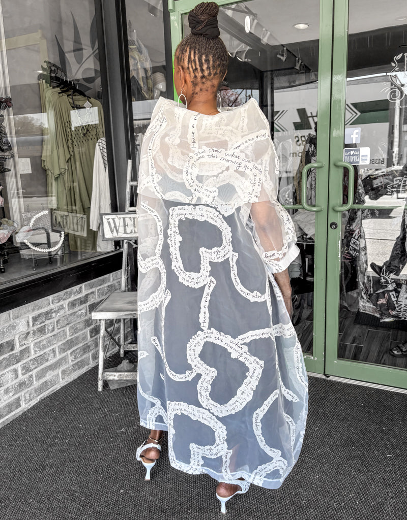 Heydari Mon Cheri Sheer Dress