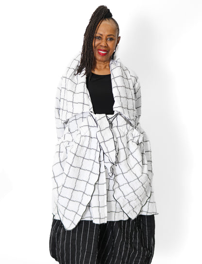 Heydari Robin Jacket, Grid - Essential Elements Chicago