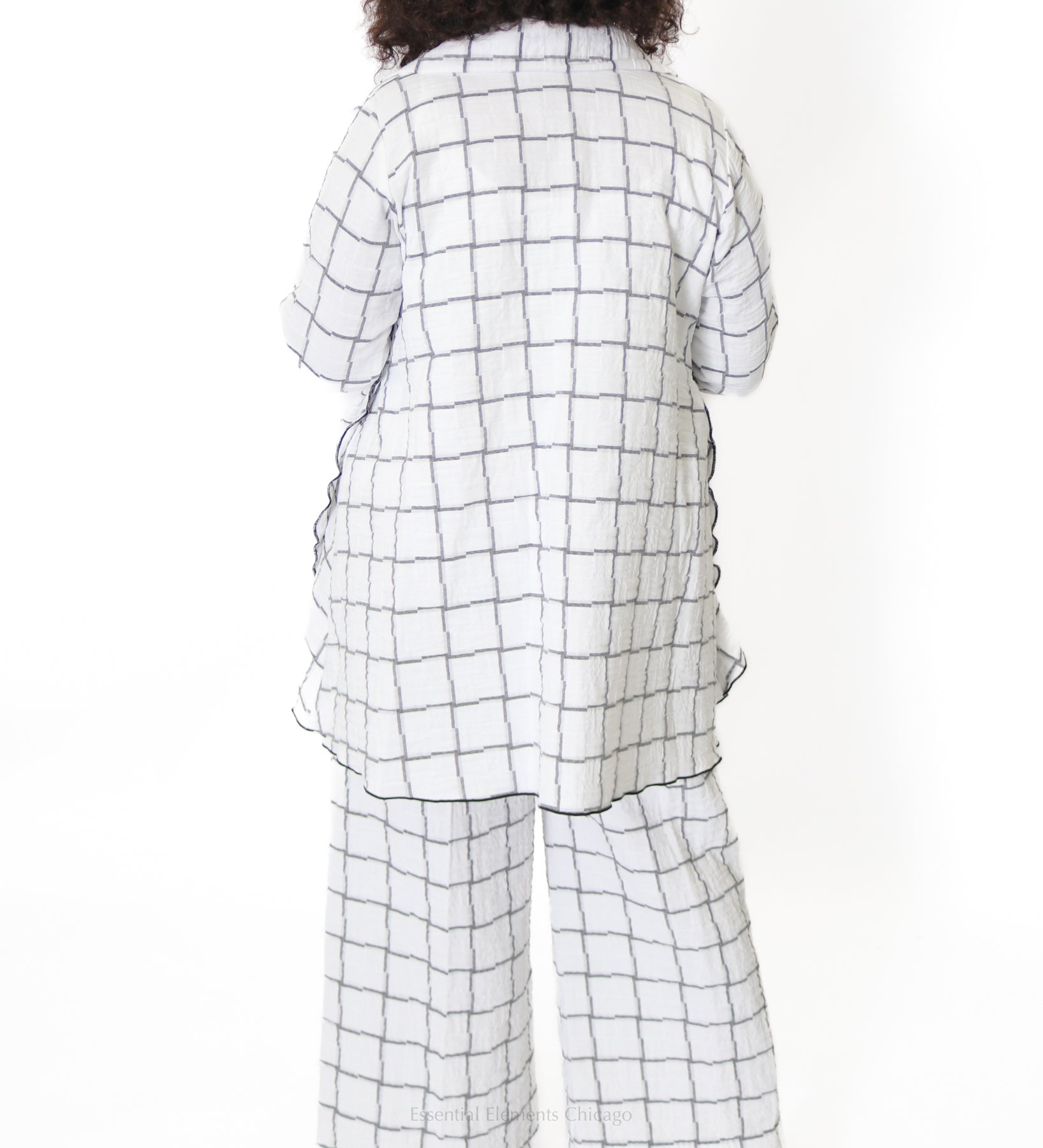 Heydari Robin Jacket, Grid - Essential Elements Chicago