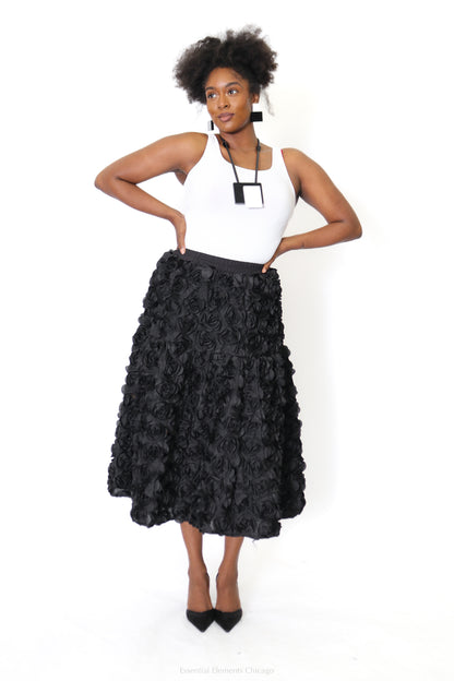Heydari Rosette Skirt - Essential Elements Chicago