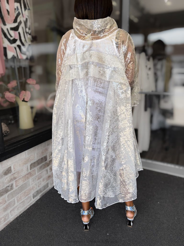 Heydari Sheer Swing Dress