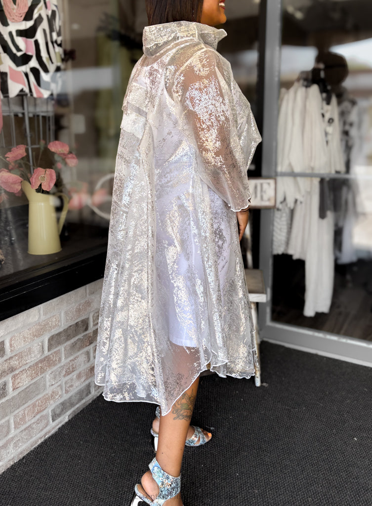 Heydari Sheer Swing Dress