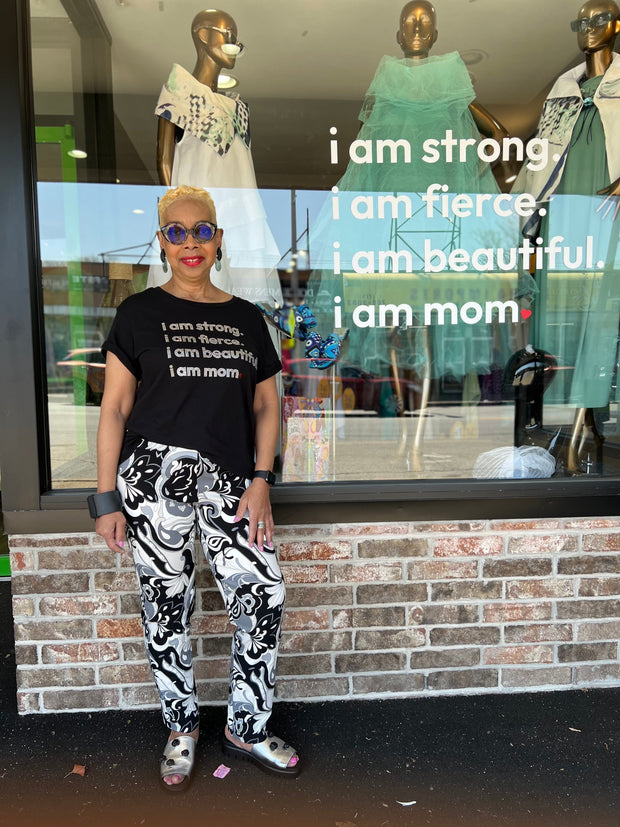i am mom Bling Tee - Essential Elements Chicago