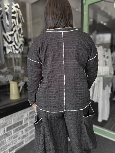 IC Collection Bubble Check Detail Top - Essential Elements Chicago