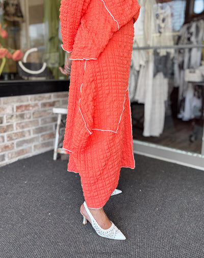 IC Collection Bubble Check Maxi Skirt - Essential Elements Chicago