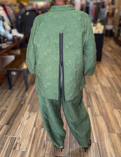 IC Collection Double Zip Blouse - Essential Elements Chicago