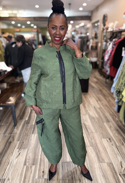 IC Collection Double Zip Blouse - Essential Elements Chicago