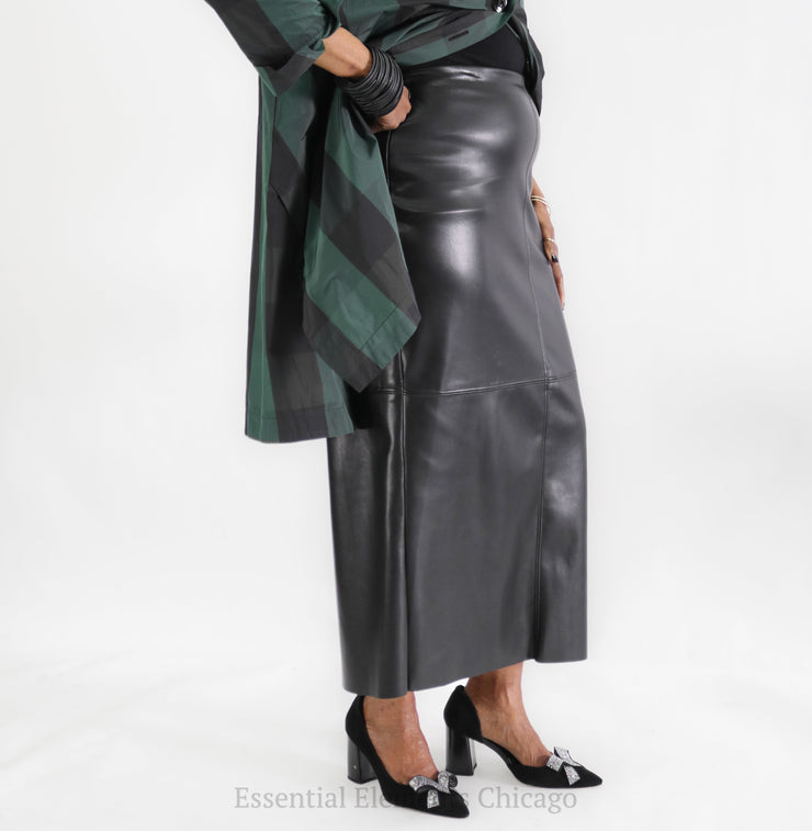 IC Collection Faux Leather Skirt - Essential Elements Chicago
