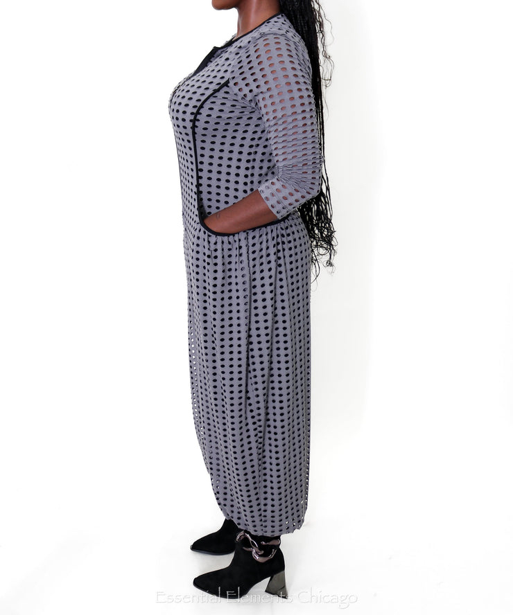 IC Collection Jumpsuit, Grey - Essential Elements Chicago