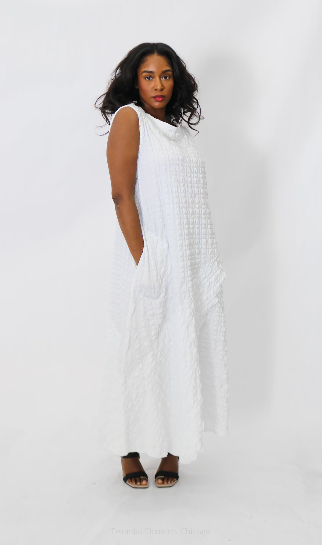 IC Collection Layered Pucker Dress - Essential Elements Chicago