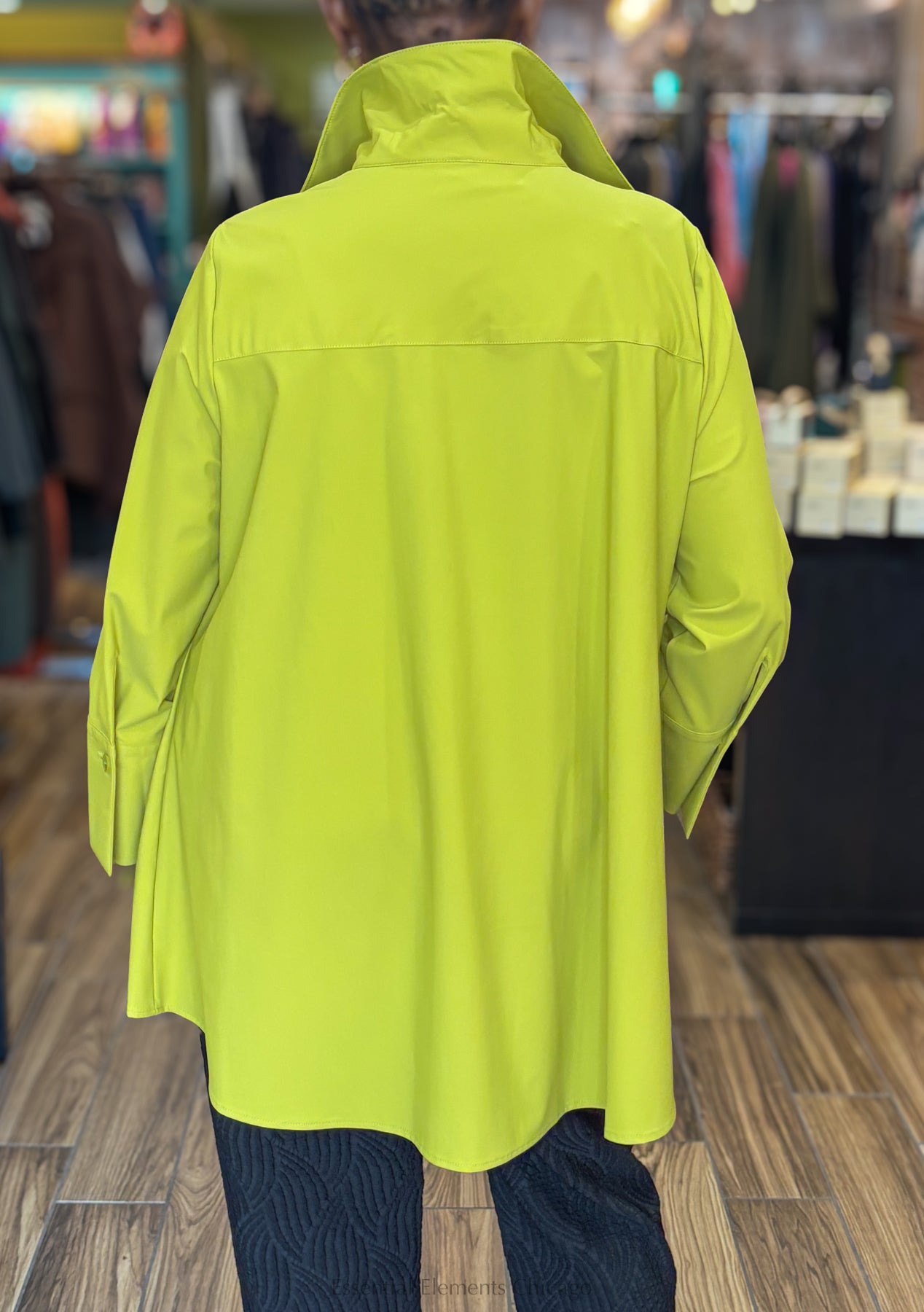 IC Collection Swing Blouse - Pear - Essential Elements Chicago