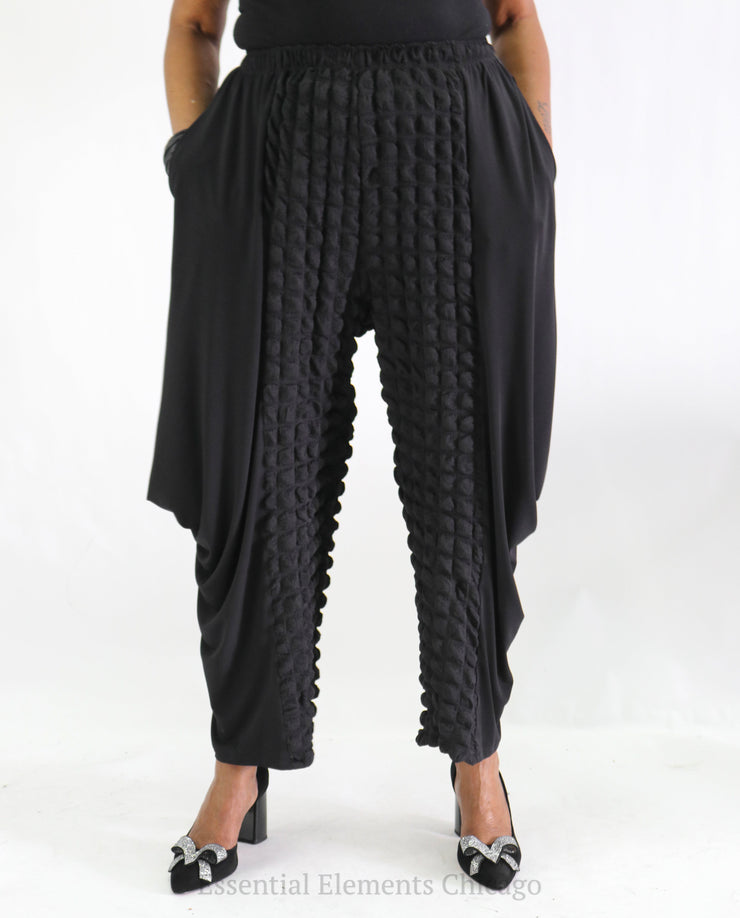 IC Collection Textured Draped Pant - Essential Elements Chicago