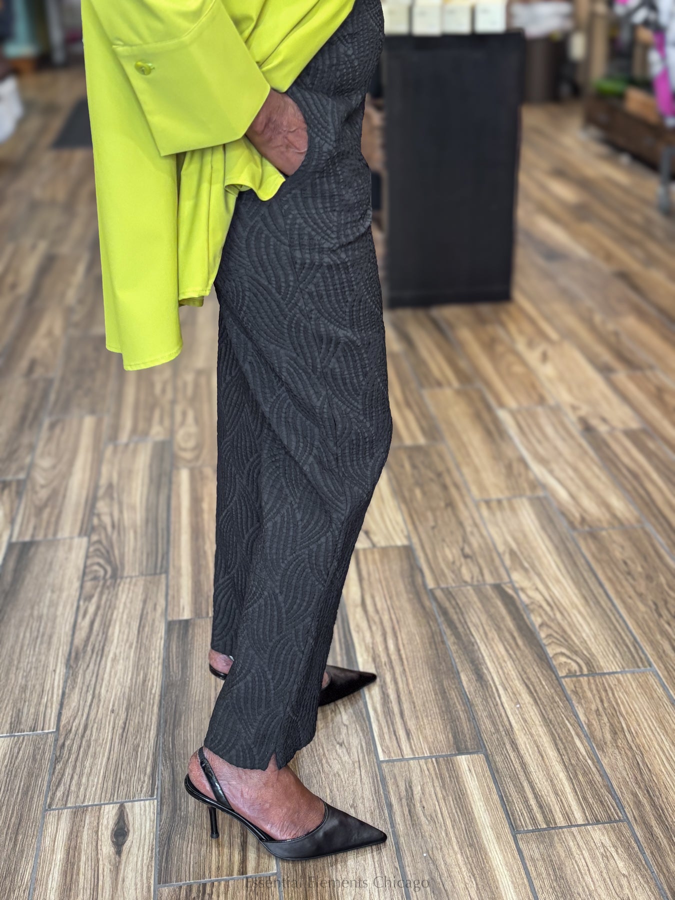 IC Collection Textured Pencil Pant