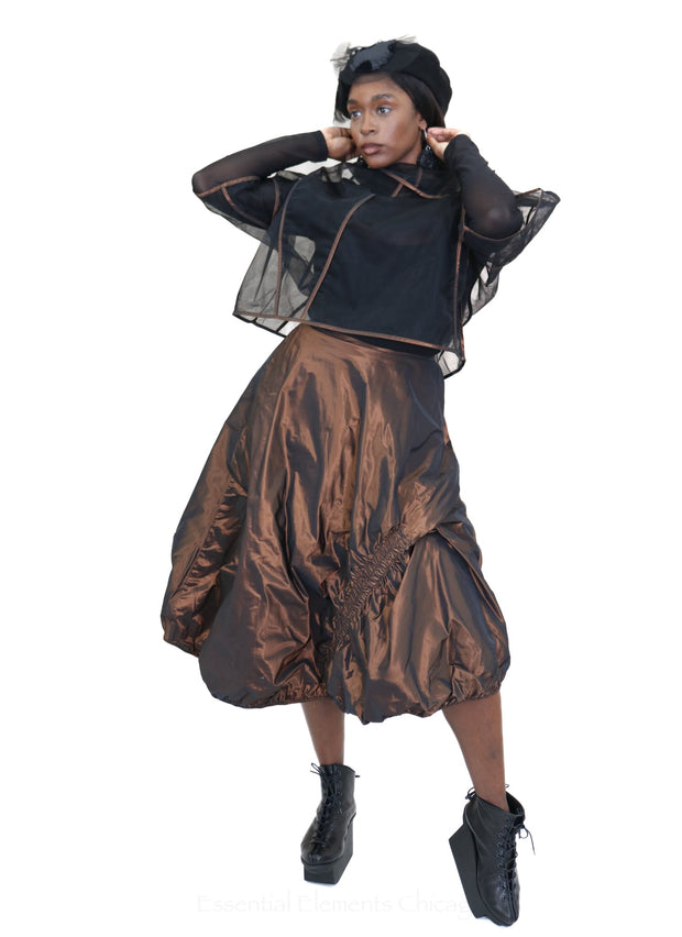 Igor Catania Taffeta Skirt - Essential Elements Chicago