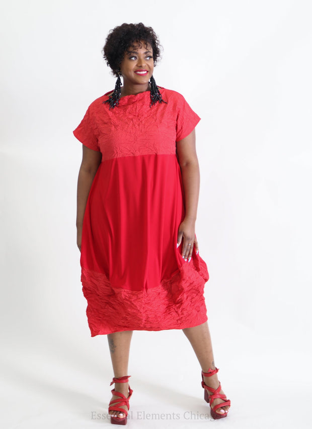 Igor Ida Dress Red XL Clothing - Dress by Igor Dobranic | Essential Elements Chicago