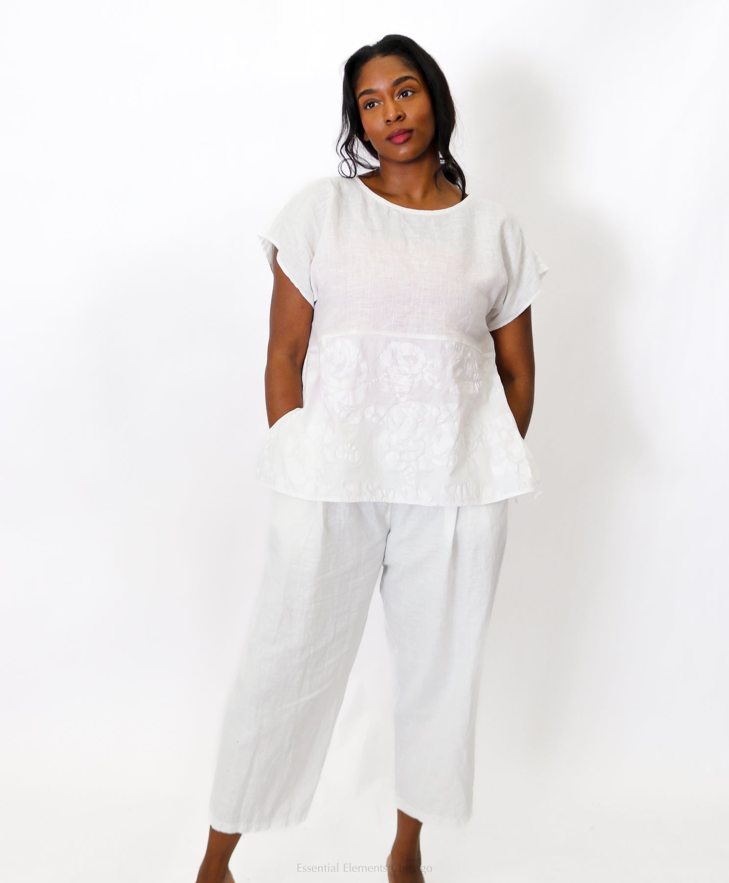 Igor Lisinski Top, White - Essential Elements Chicago