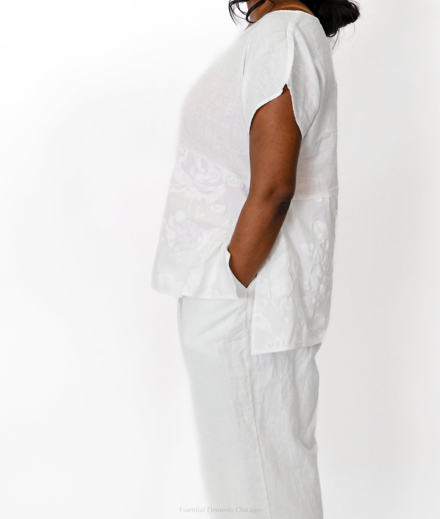 Igor Lisinski Top, White - Essential Elements Chicago