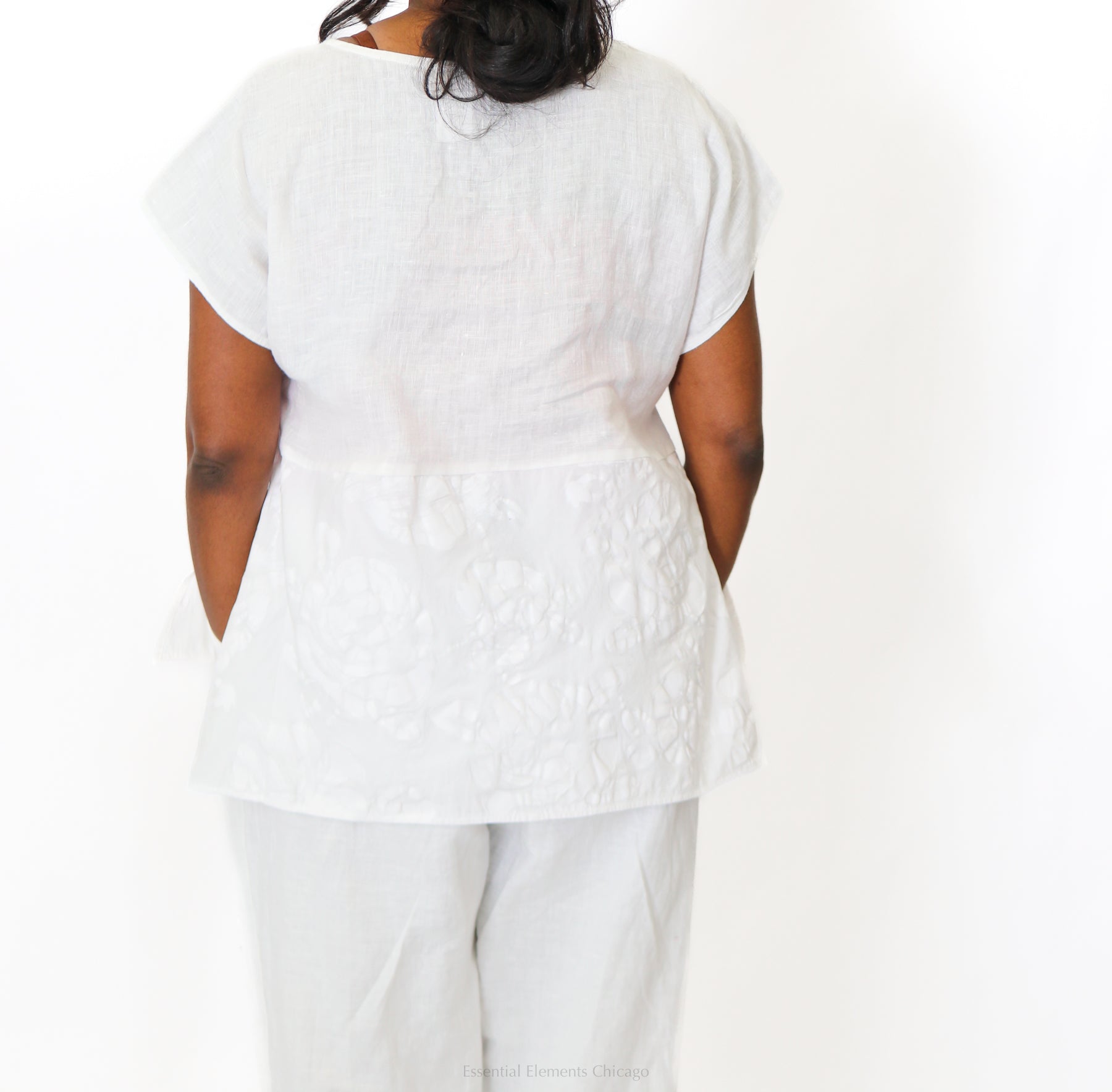 Igor Lisinski Top, White - Essential Elements Chicago