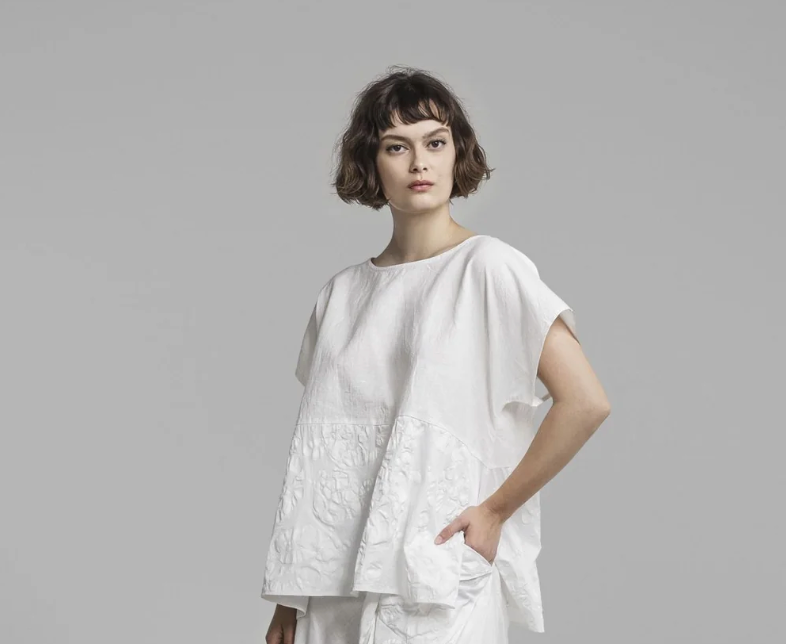 Igor Lisinski Top, White - Essential Elements Chicago