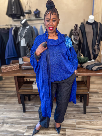 Igor Tao Open Tunic, Blue - Essential Elements Chicago