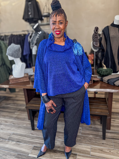 Igor Tao Open Tunic, Blue - Essential Elements Chicago