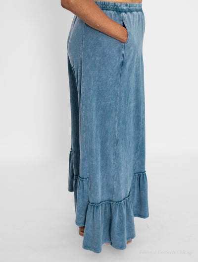 J Her Ruffle & Flow Set, Slate