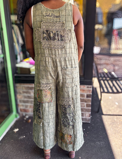 Jaded Gypsy Cobblestone Walks Overalls - Essential Elements Chicago