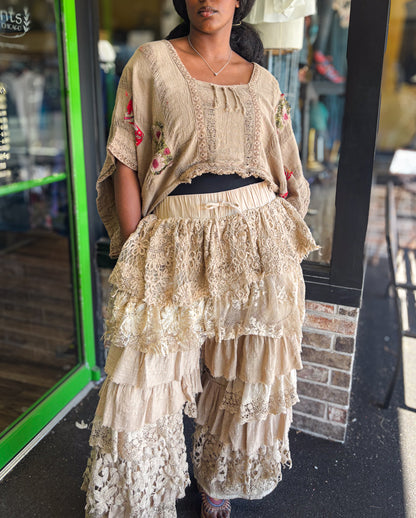 Jaded Gypsy Garden Drift Top - Essential Elements Chicago