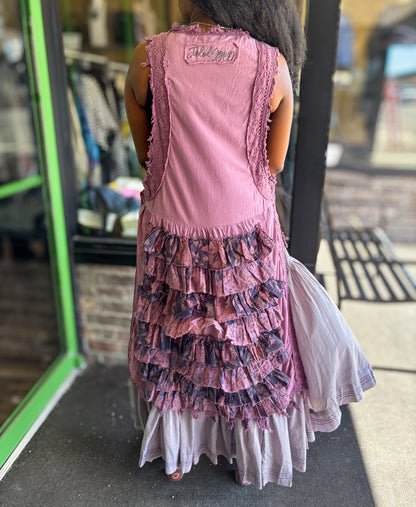 Jaded Gypsy Ruffle Up Hi-Lo Top - Essential Elements Chicago