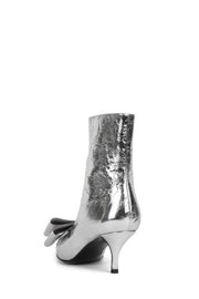 Jeffrey Campbell Bow Tie Boots, Silver - Essential Elements Chicago