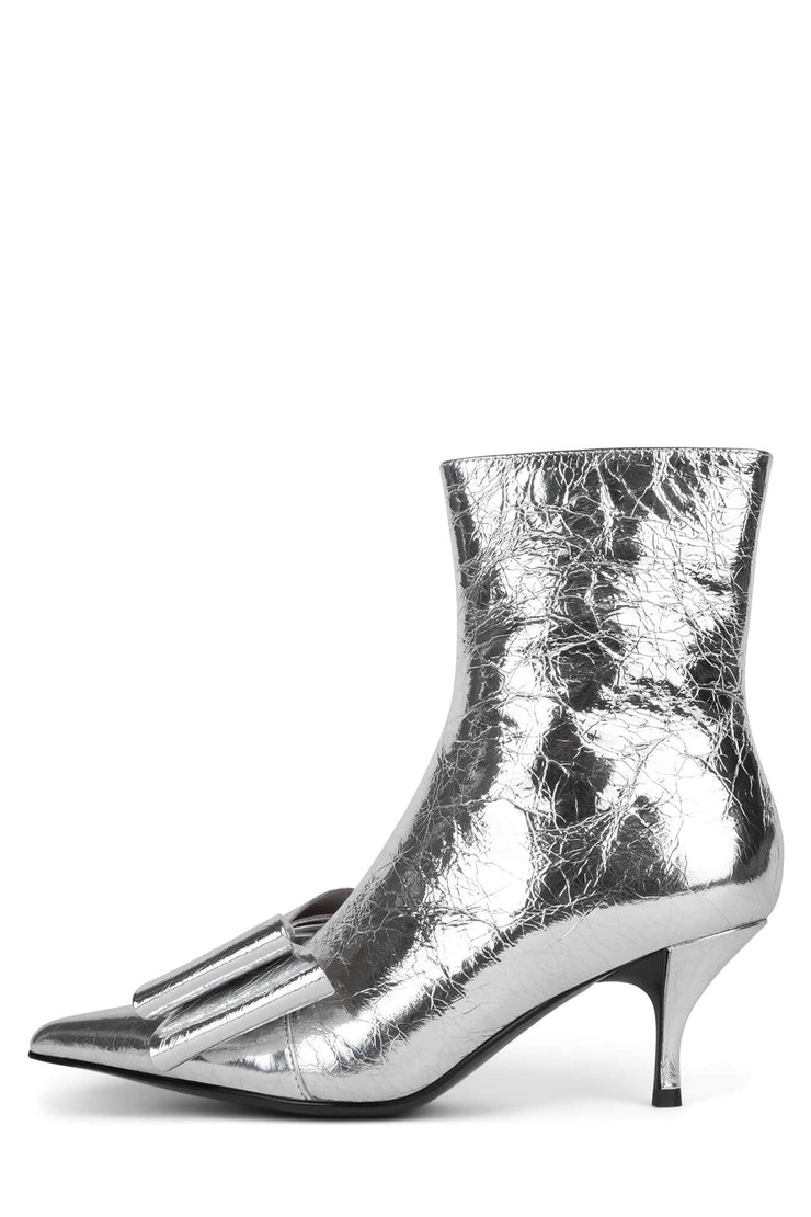 Jeffrey Campbell Bow Tie Boots, Silver - Essential Elements Chicago