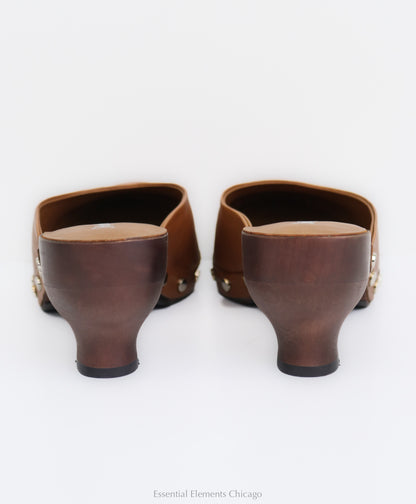 Jeffrey Campbell Cloguette Leather Mule - Essential Elements Chicago