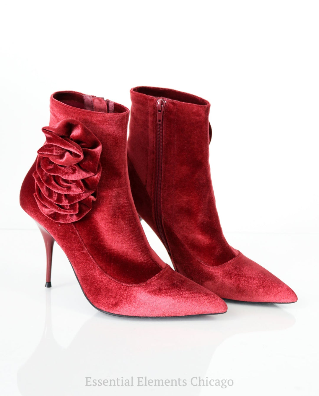 Jeffrey campbell velvet boots best sale