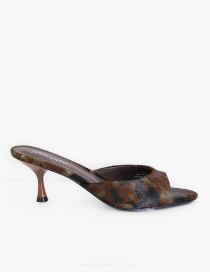 Jeffrey Campbell Spy Kid Mule, Camo - Essential Elements Chicago