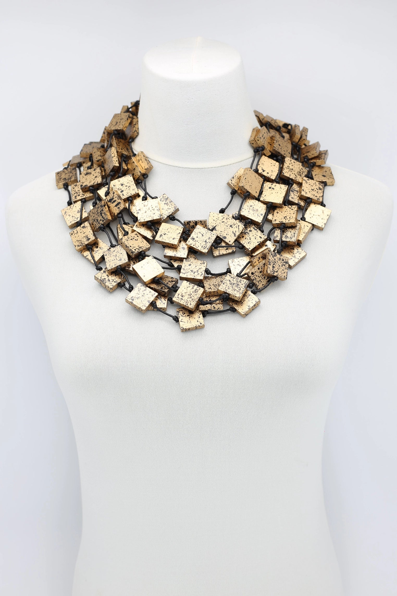 Jianhui 5-Strand Hand Painted Necklace - Essential Elements Chicago