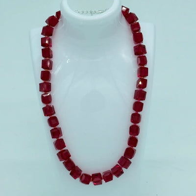 Jianhui Big Crystal Cube Necklace - Essential Elements Chicago