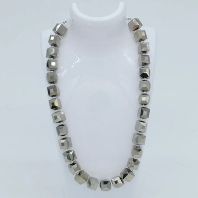 Jianhui Big Crystal Cube Necklace - Essential Elements Chicago