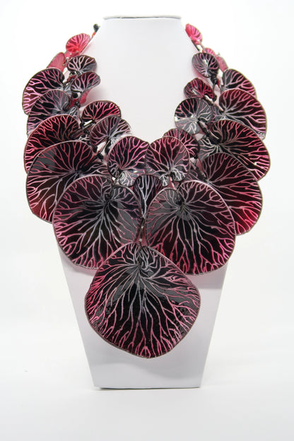 Jianhui Coccoloba Leaves Necklace - Essential Elements Chicago