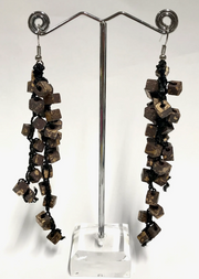 Jianhui Iris Pashmina Crochet Tassel Earrings - Essential Elements Chicago