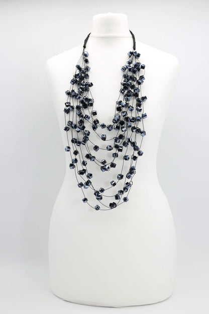 Jianhui London Crystal Cubes Necklace - Essential Elements Chicago