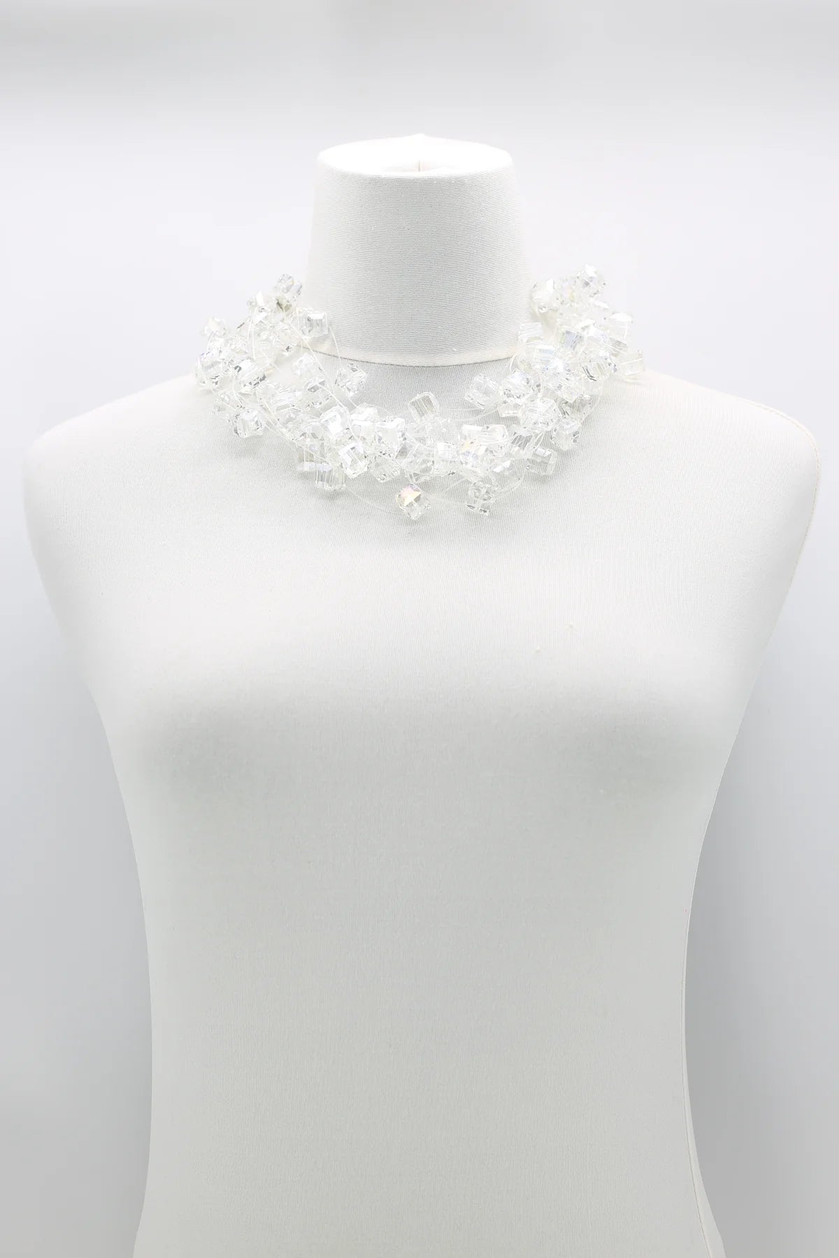 Jianhui London Crystal Cubes Necklace, Short - Essential Elements Chicago