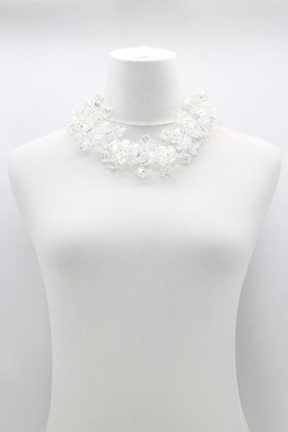 Jianhui London Crystal Cubes Necklace, Short - Essential Elements Chicago