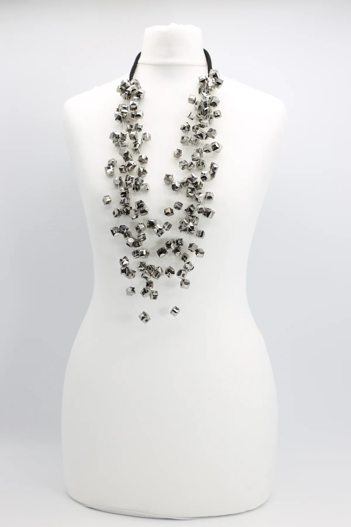 Jianhui London Crystal Cubes Necklace - Essential Elements Chicago