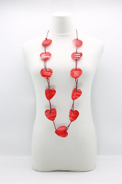 Jianhui London Heart Chain Necklace - Essential Elements Chicago