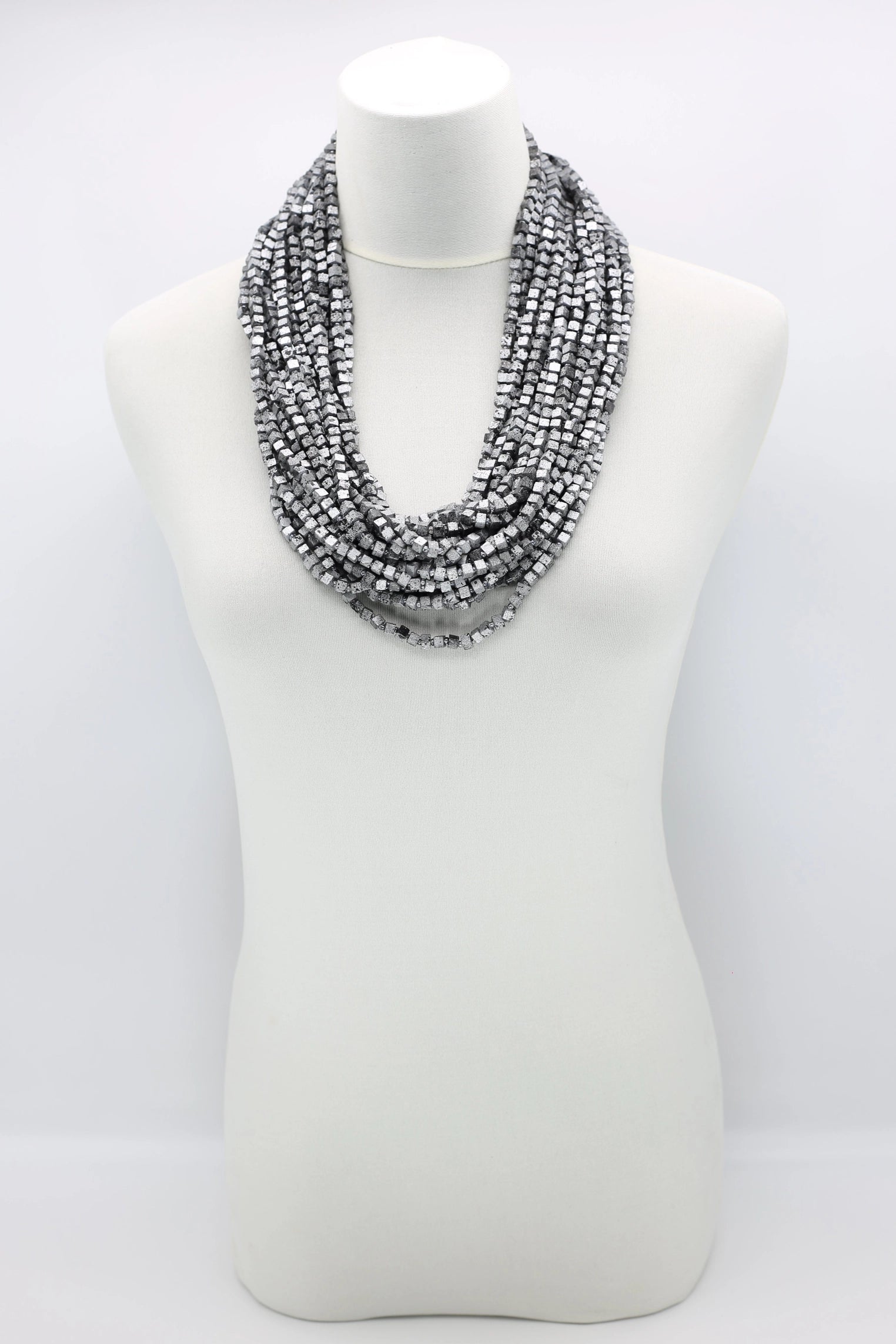 Jianhui NL1094 Hand Painted Pashmina Necklace - Essential Elements Chicago