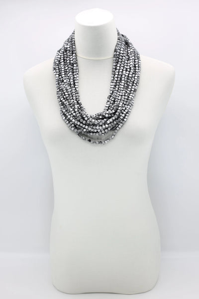 Jianhui NL1094 Hand Painted Pashmina Necklace - Essential Elements Chicago