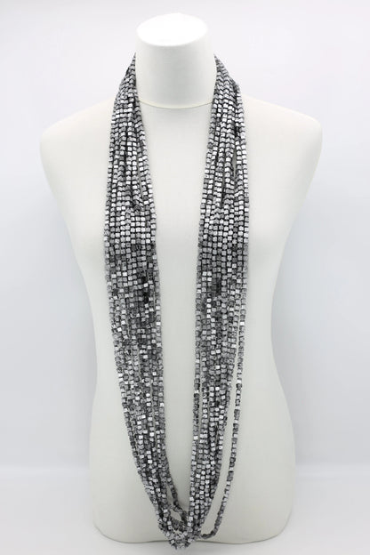 Jianhui NL1094 Hand Painted Pashmina Necklace - Essential Elements Chicago