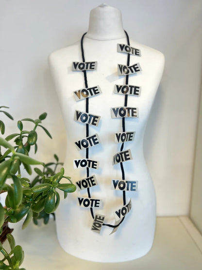 Jianhui Single Strand VOTE Necklace - Essential Elements Chicago