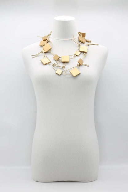 Jianhui Wood Chainlink Necklace - Essential Elements Chicago